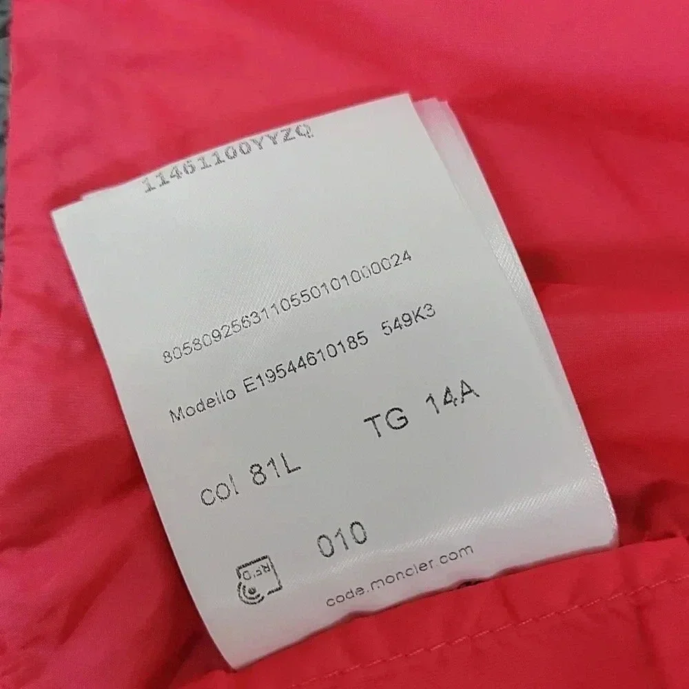 Moncler Girls Jacket